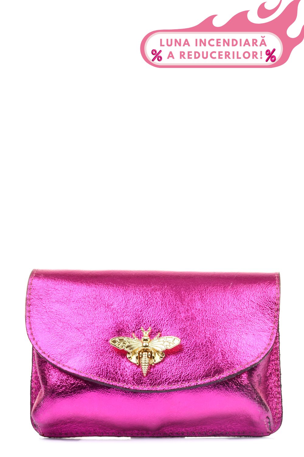 GEANTA FUCHSIA PIELE NATURALA 7120