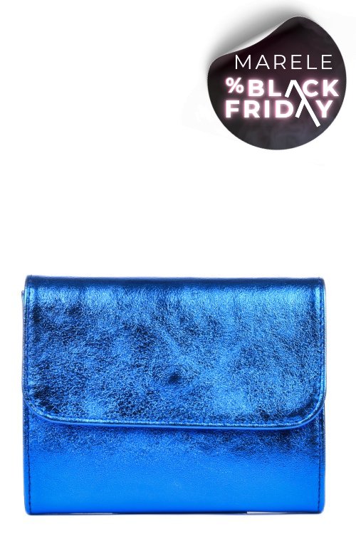 Geanta bleumarin piele naturala bs3411