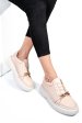 Pantofi bej piele naturala  251620np