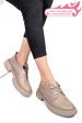 Pantofi bej piele naturala  251622np