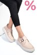 Mocasini roz piele naturala 251618np