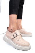 MOCASINI ROZ PIELE NATURALA 251618NP
