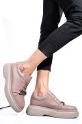 PANTOFI TAUPE PIELE NATURALA  251620NP