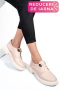 PANTOFI ROZ PIELE NATURALA  251622NP