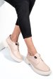 Pantofi roz piele naturala  251622np