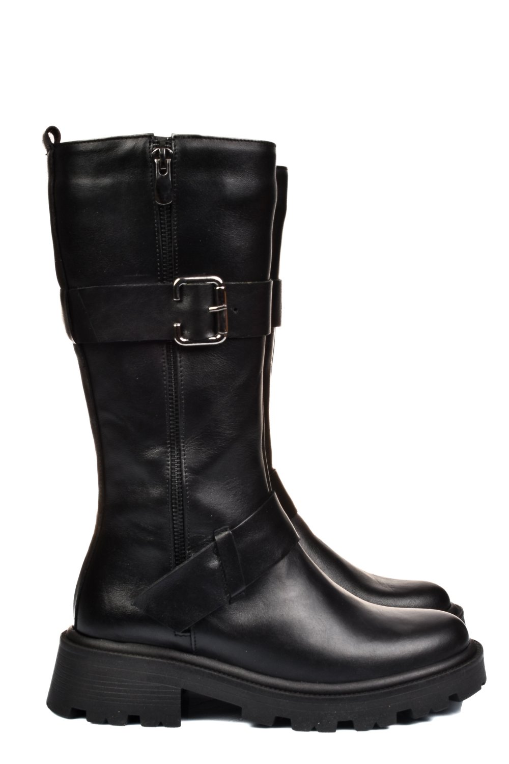 GHETE NEGRE PIELE NATURALA 242845NP