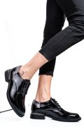 PANTOFI NEGRI PIELE NATURALA LACUITA 251624NPK