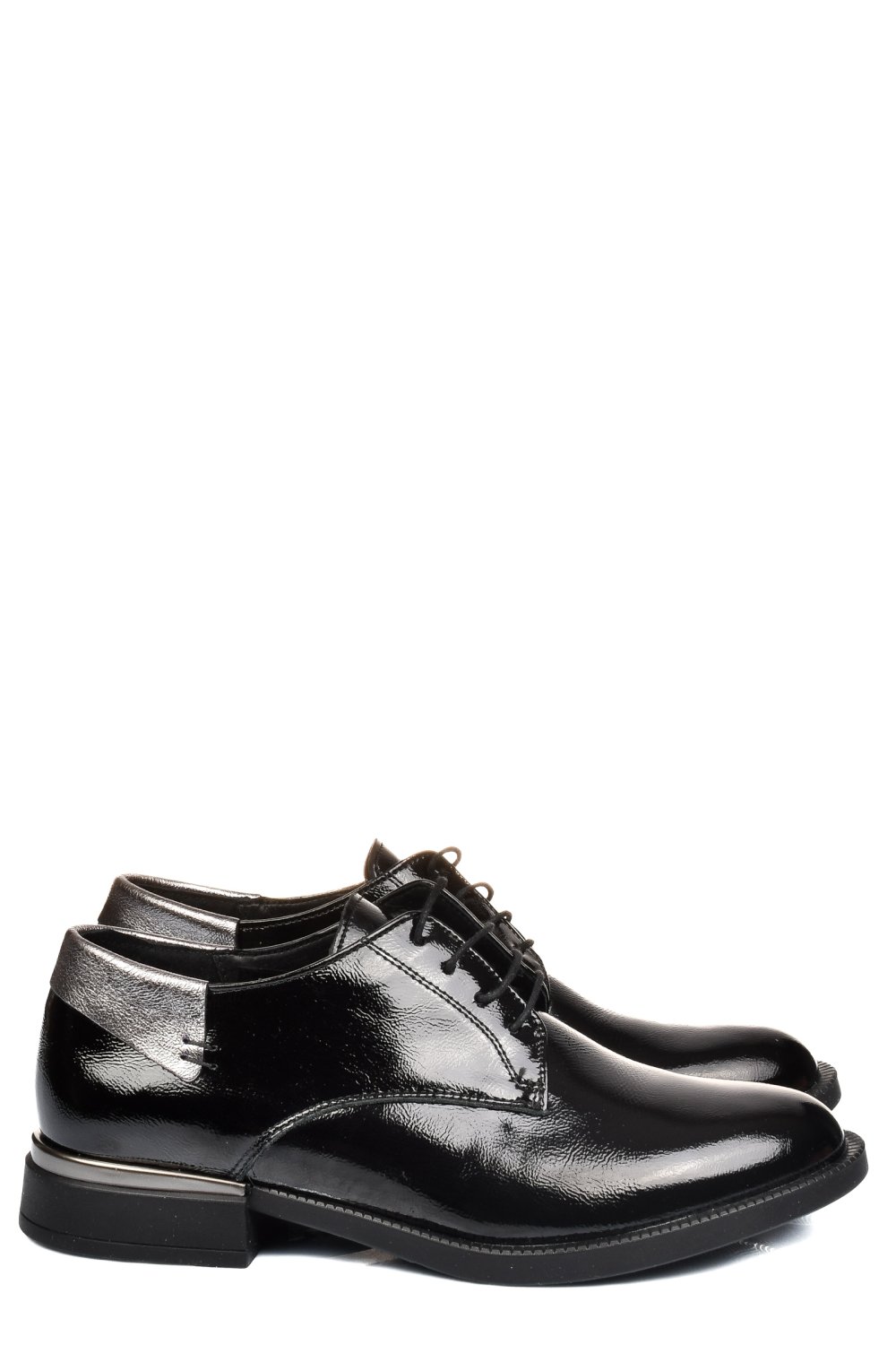 PANTOFI NEGRI PIELE NATURALA LACUITA 251624NPK