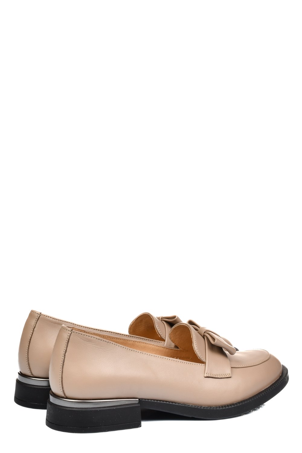 MOCASINI BEJ PIELE NATURALA 251627NP