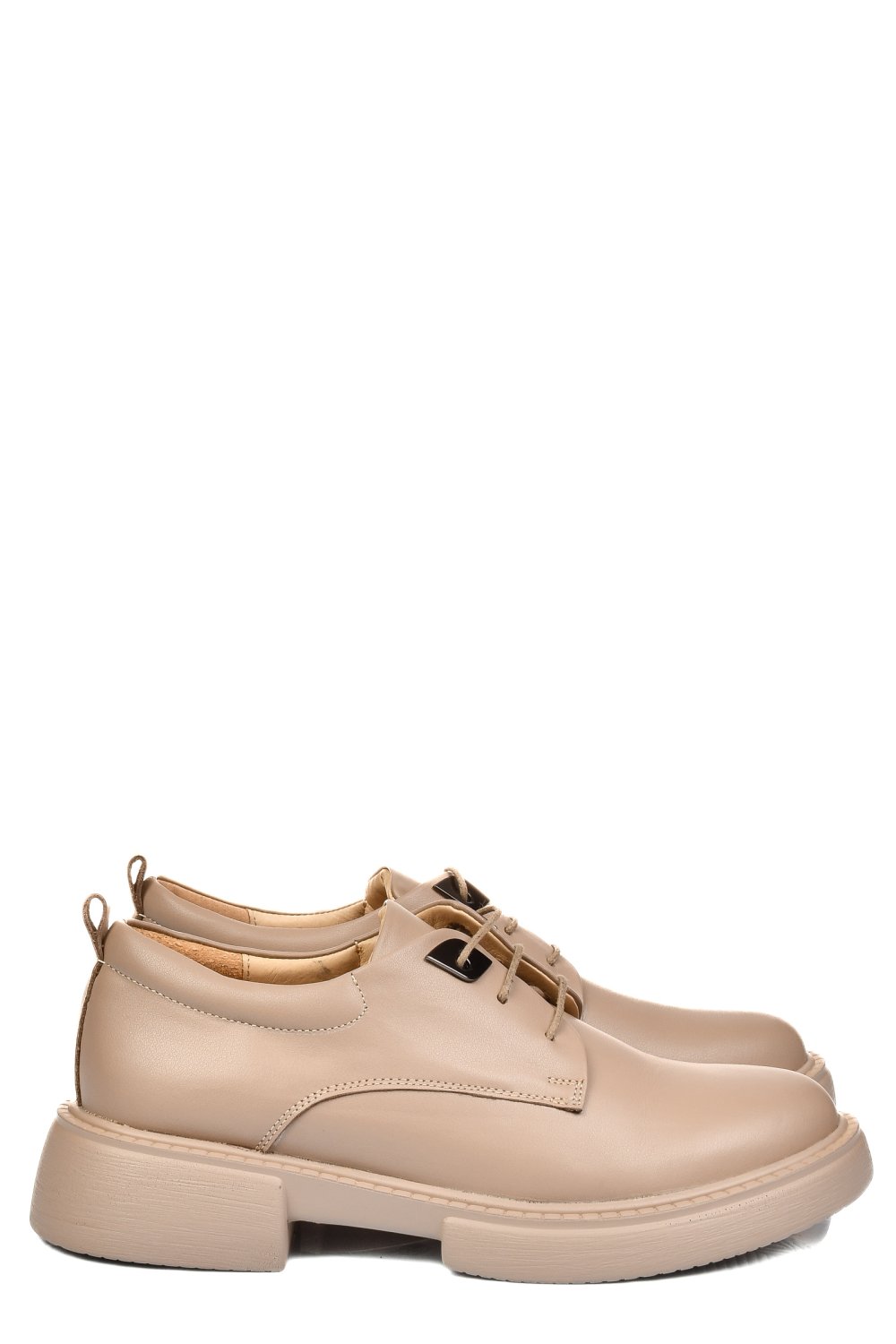 PANTOFI BEJ PIELE NATURALA  251622NP