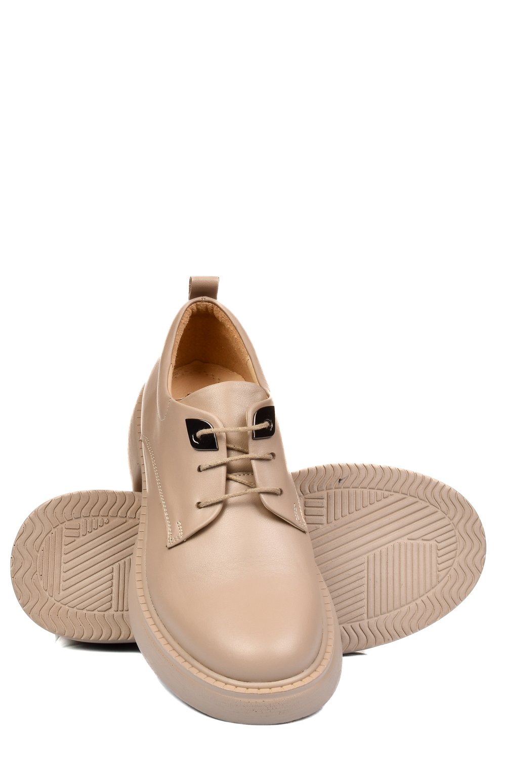 PANTOFI BEJ PIELE NATURALA  251622NP