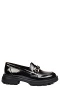 MOCASINI NEGRI PIELE NATURALA LACUITA 251616NPK