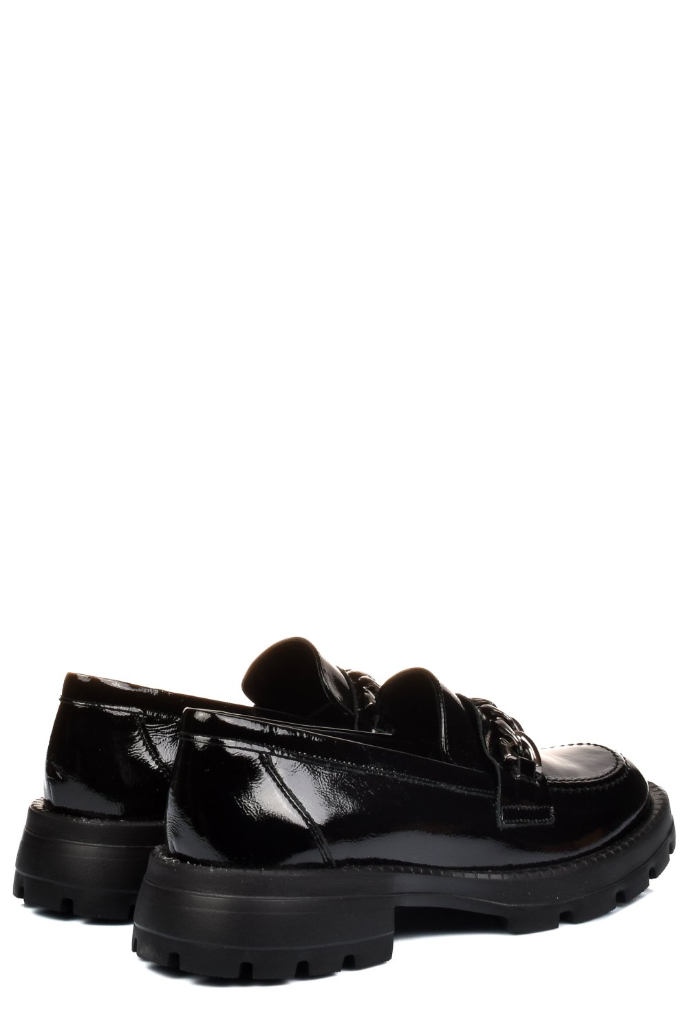 MOCASINI NEGRI PIELE NATURALA LACUITA 251616NPK