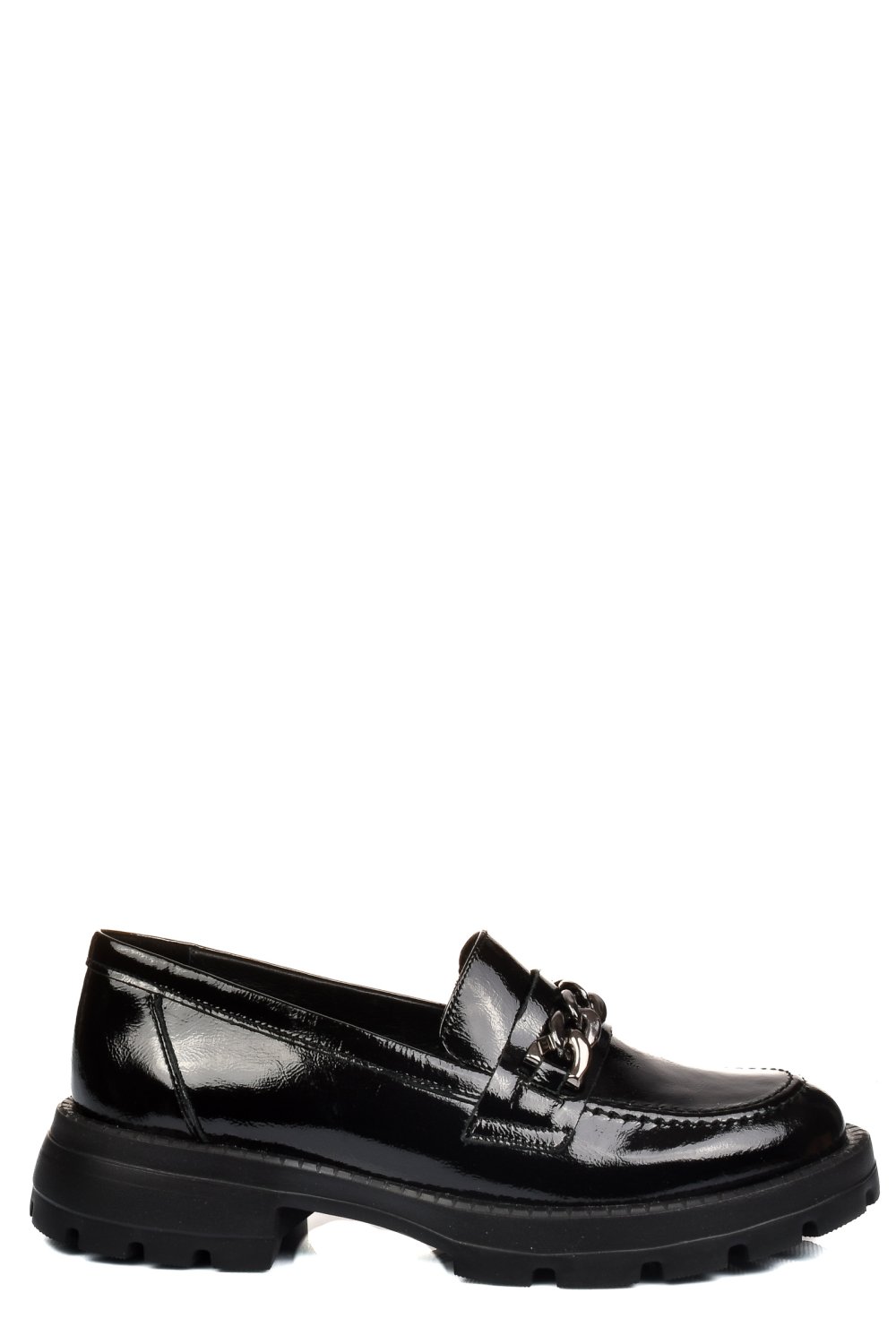 MOCASINI NEGRI PIELE NATURALA LACUITA 251616NPK