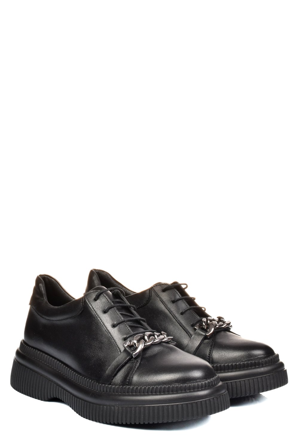 PANTOFI NEGRI PIELE NATURALA  251620NP