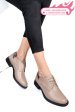 Pantofi bej piele naturala  251624np