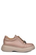 PANTOFI TAUPE PIELE NATURALA  251620NP