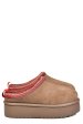 Saboti taupe piele naturala intoarsa 1s77253