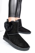 CIZME NEGRE PIELE NATURALA INTOARSA 8SP131