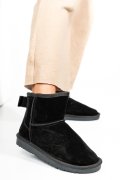 CIZME NEGRE PIELE NATURALA INTOARSA 6SP619