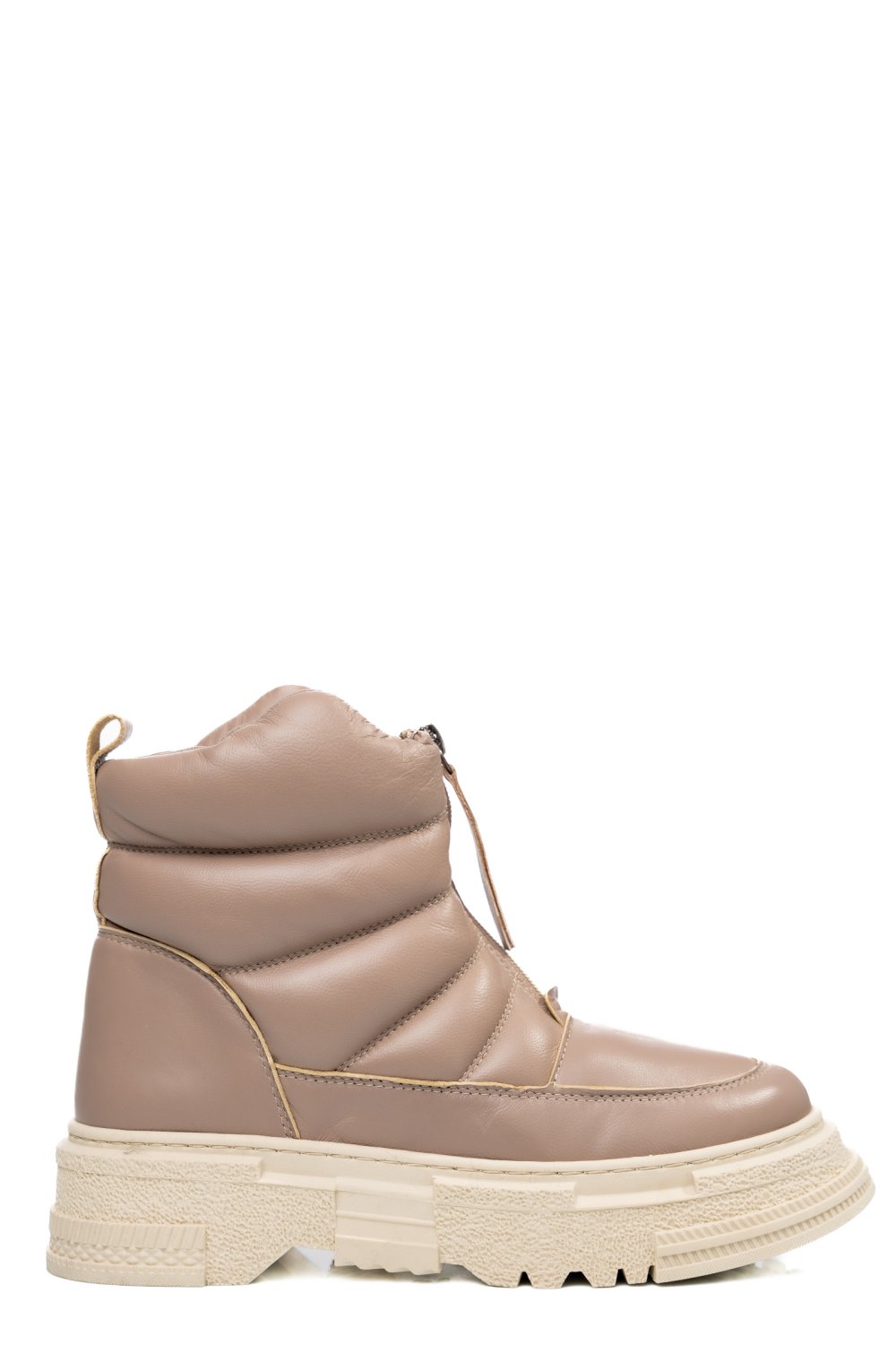 GHETE BEIGE PIELE NATURALA APCK4003