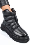 GHETE NEGRE PIELE NATURALA APCK4003