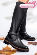 CIZME DAMA PIELE NATURALA NEGRE 8S77793