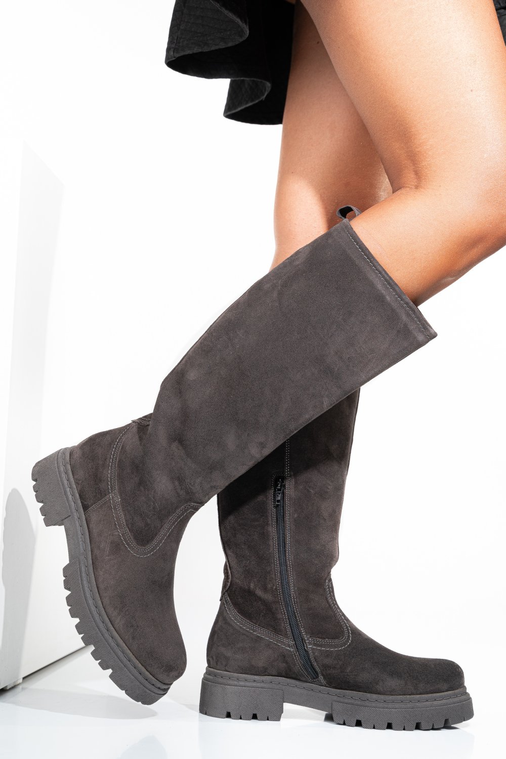 CIZME MARO PIELE NATURALA INTOARSA 12170628