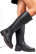 CIZME DAMA PIELE NATURALA NEGRE 8S77793
