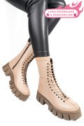 GHETE BEJ PIELE NATURALA 242829NP