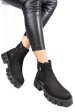 Ghete negre piele naturala 242830nbk