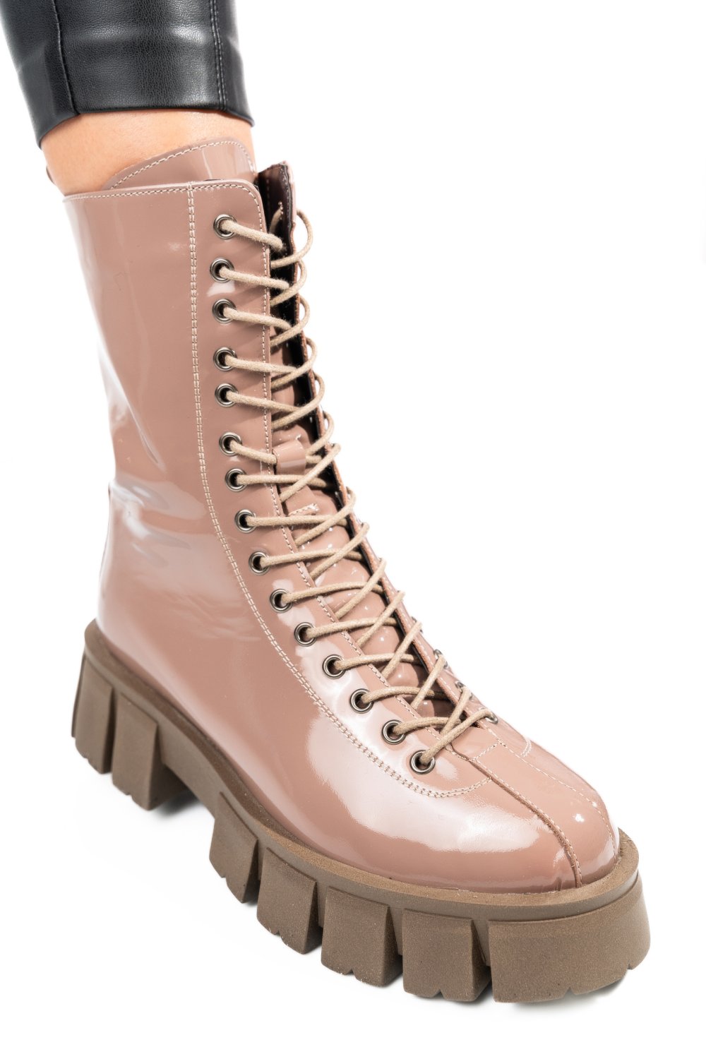 GHETE BEJ PIELE NATURALA LACUITA 242829NPK