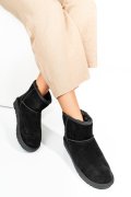 CIZME NEGRE PIELE NATURALA INTOARSA 5SP854