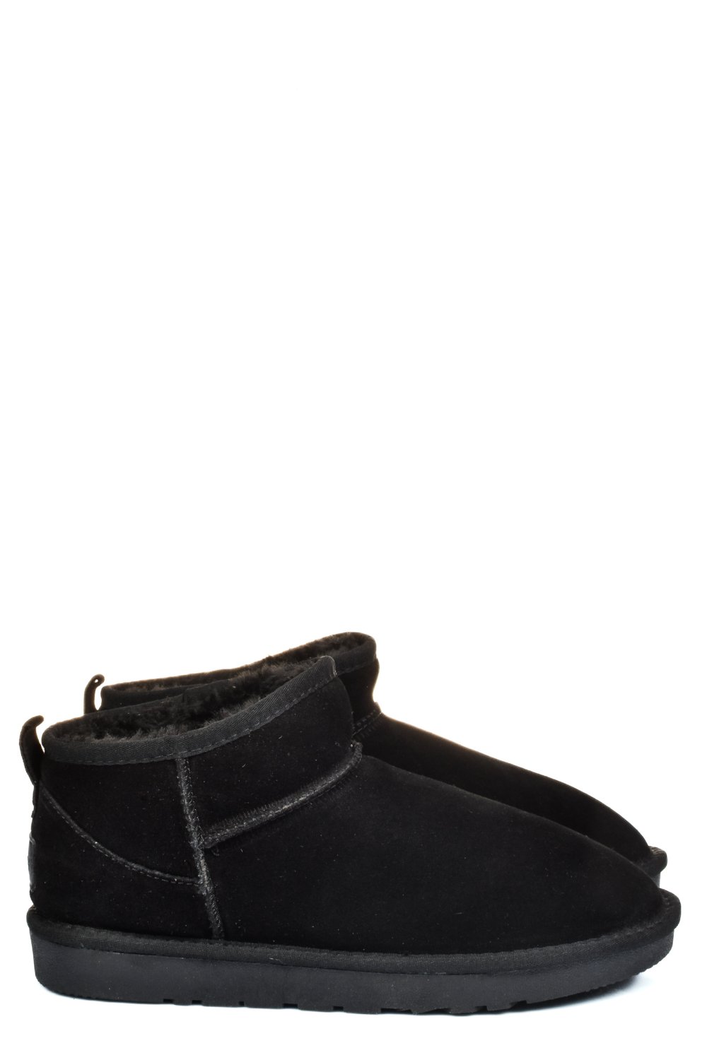GHETE DAMA IMBLANITE PIELE NATURALA INTOARSA NEGRE 1S771200