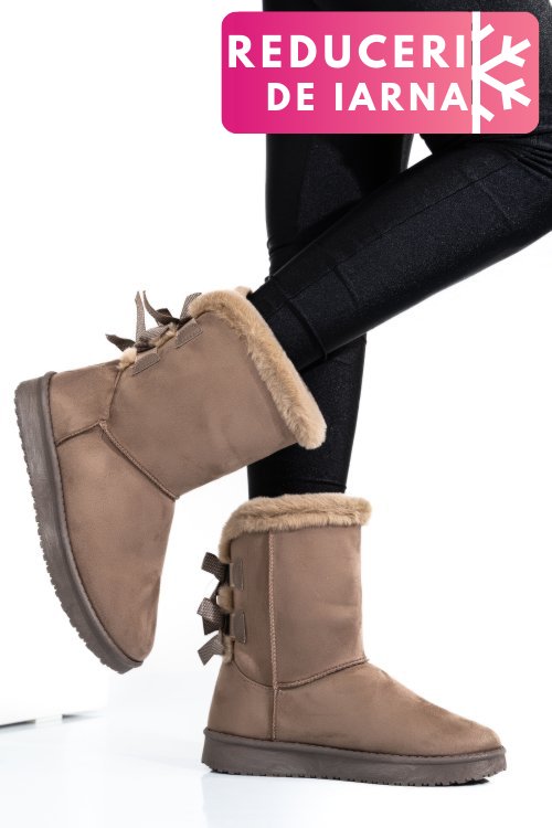 Cizme carrera brown suede caw73900