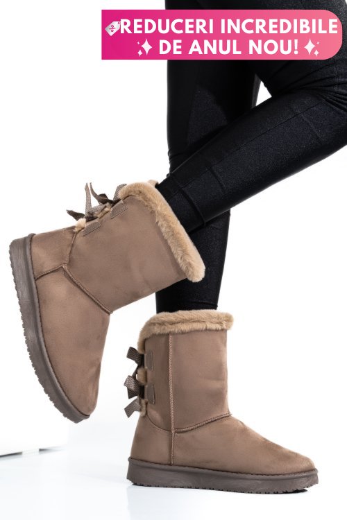 Cizme carrera brown suede caw73900