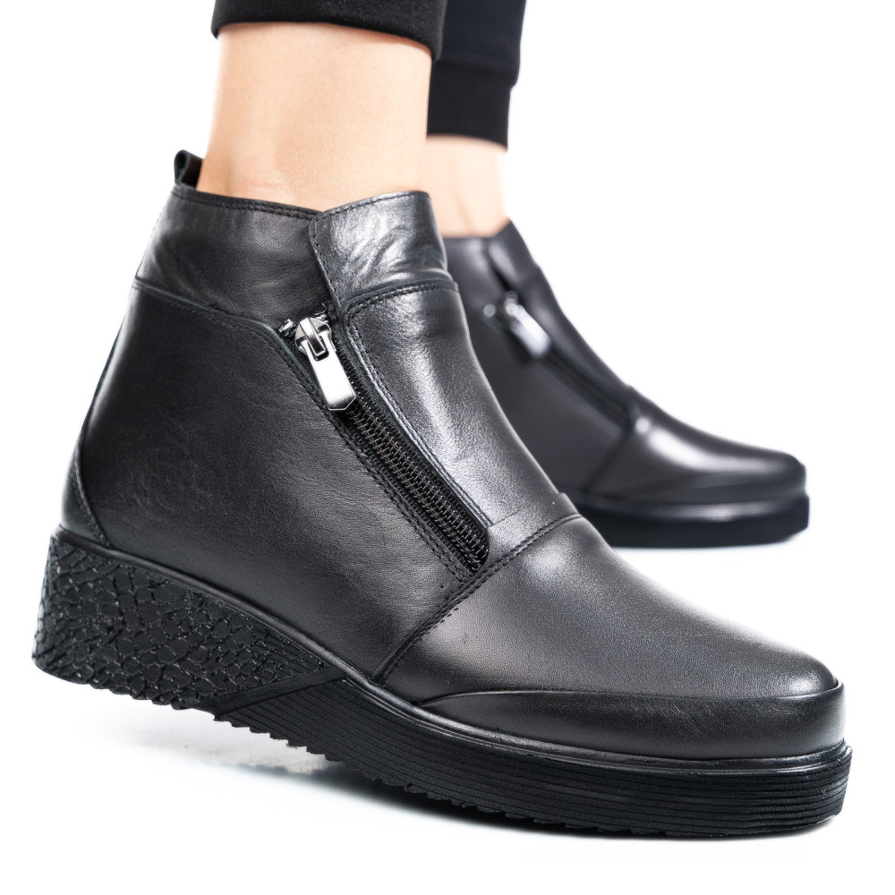 GHETE NEGRE PIELE NATURALA APCKD020