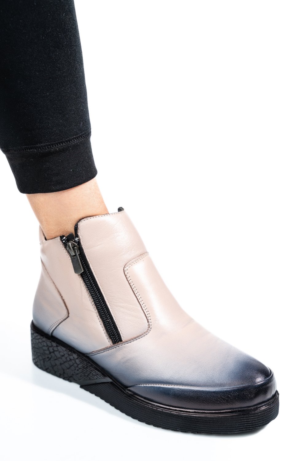 GHETE TAUPE PIELE NATURALA APCKD080