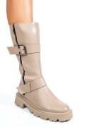 GHETE BEJ PIELE NATURALA 242845NP