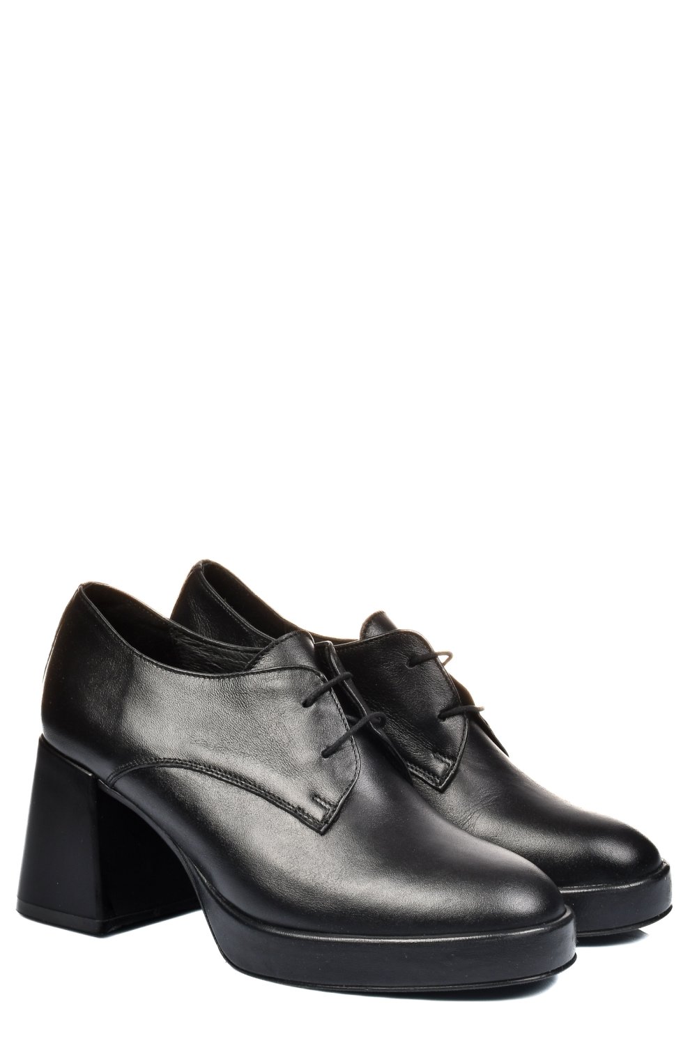 PANTOFI NEGRI PIELE NATURALA  251629NP