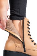 GHETE CAMEL PIELE NATURALA 1S7755