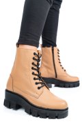 GHETE CAMEL PIELE NATURALA 1S7755