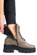 GHETE KHAKI PIELE NATURALA 1S7755