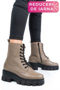 GHETE KHAKI PIELE NATURALA 1S7755