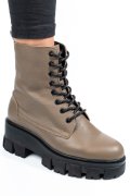 GHETE KHAKI PIELE NATURALA 1S7755