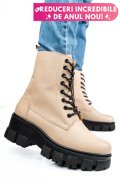 GHETE BEJ PIELE NATURALA 1S7755