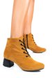 Botine maro piele naturala 7s7780