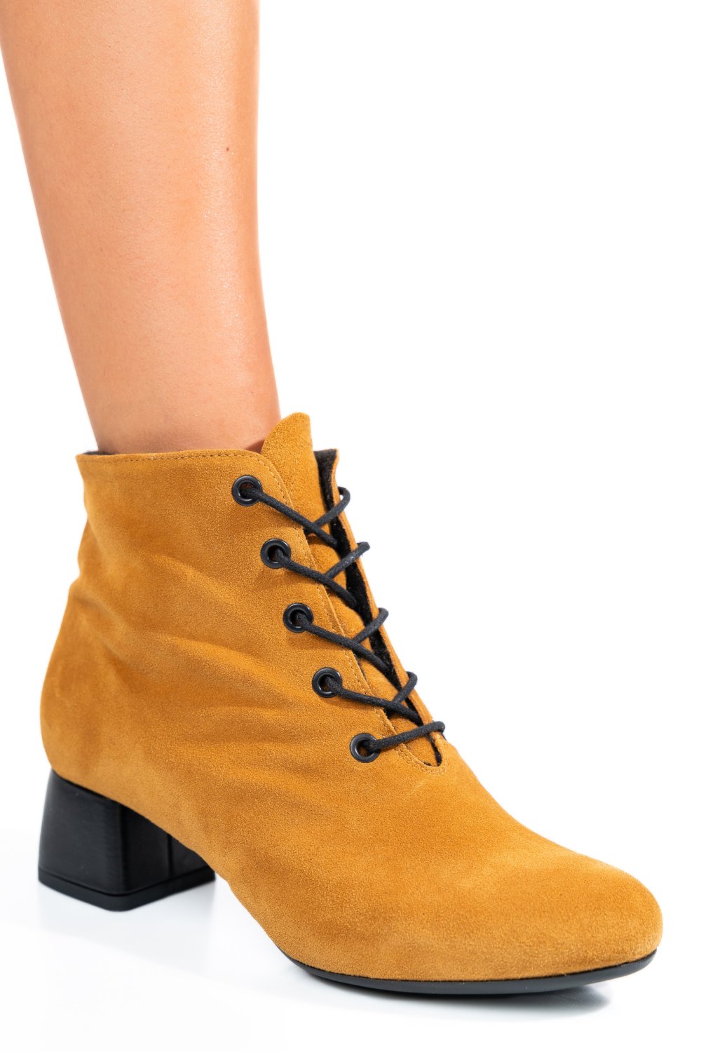 BOTINE MARO PIELE NATURALA 7S7780
