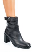 BOTINE NEGRE PIELE NATURALA 1S771835