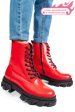 Ghete rosii piele naturala 1s7751